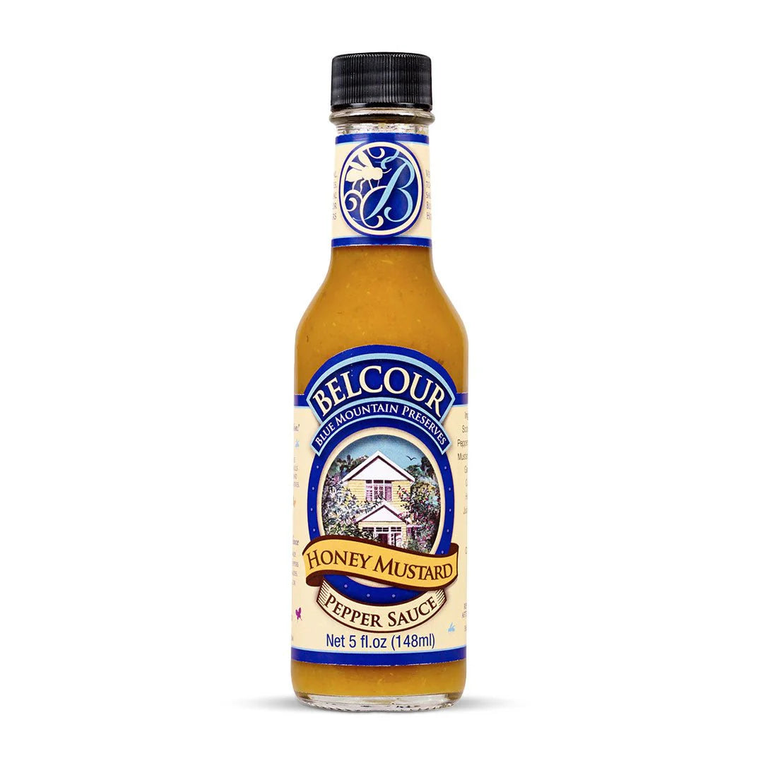 Belcour Preserves Honey Mustard Pepper Sauce, 5oz